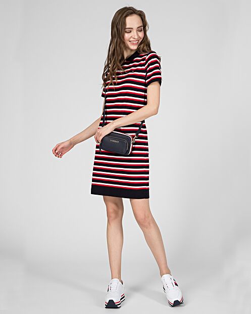 Tommy Hilfiger Платье Рубашка В Полоску Tommy Hilfiger Платье Рубашка В Полоску