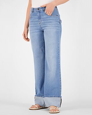 Джинсы-трубы