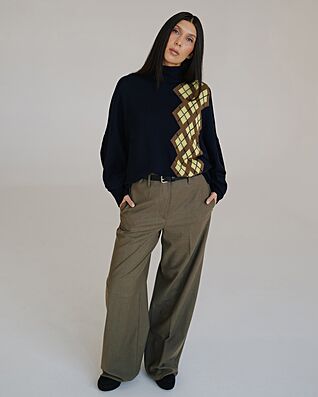 Брюки-палаццо