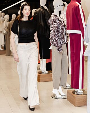 Джинсы-трубы